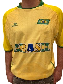 Retro Brasil Soccer Jersey
