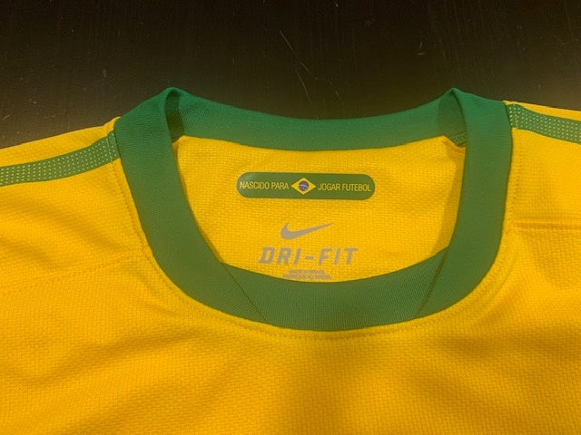 Vintage Brazil Official Player T-Shirt – Authentic CBF