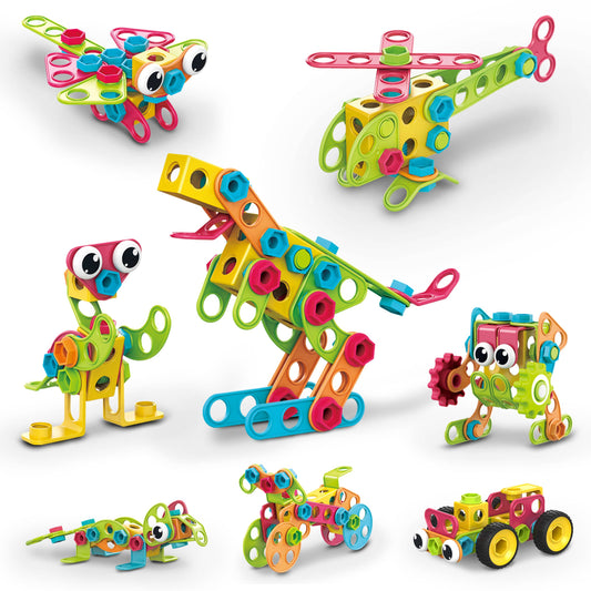 PicassoTiles PTN250 Engineering Construction Set